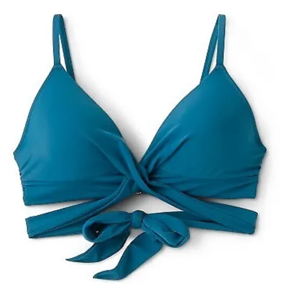 Bralette Bikini Top blue